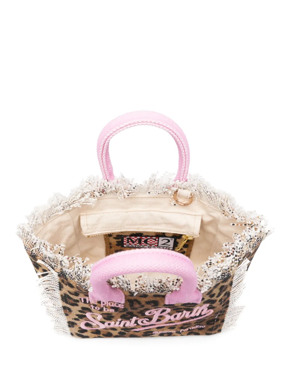 MC2 Saint Barth Kleine Vanity shopper Bruin