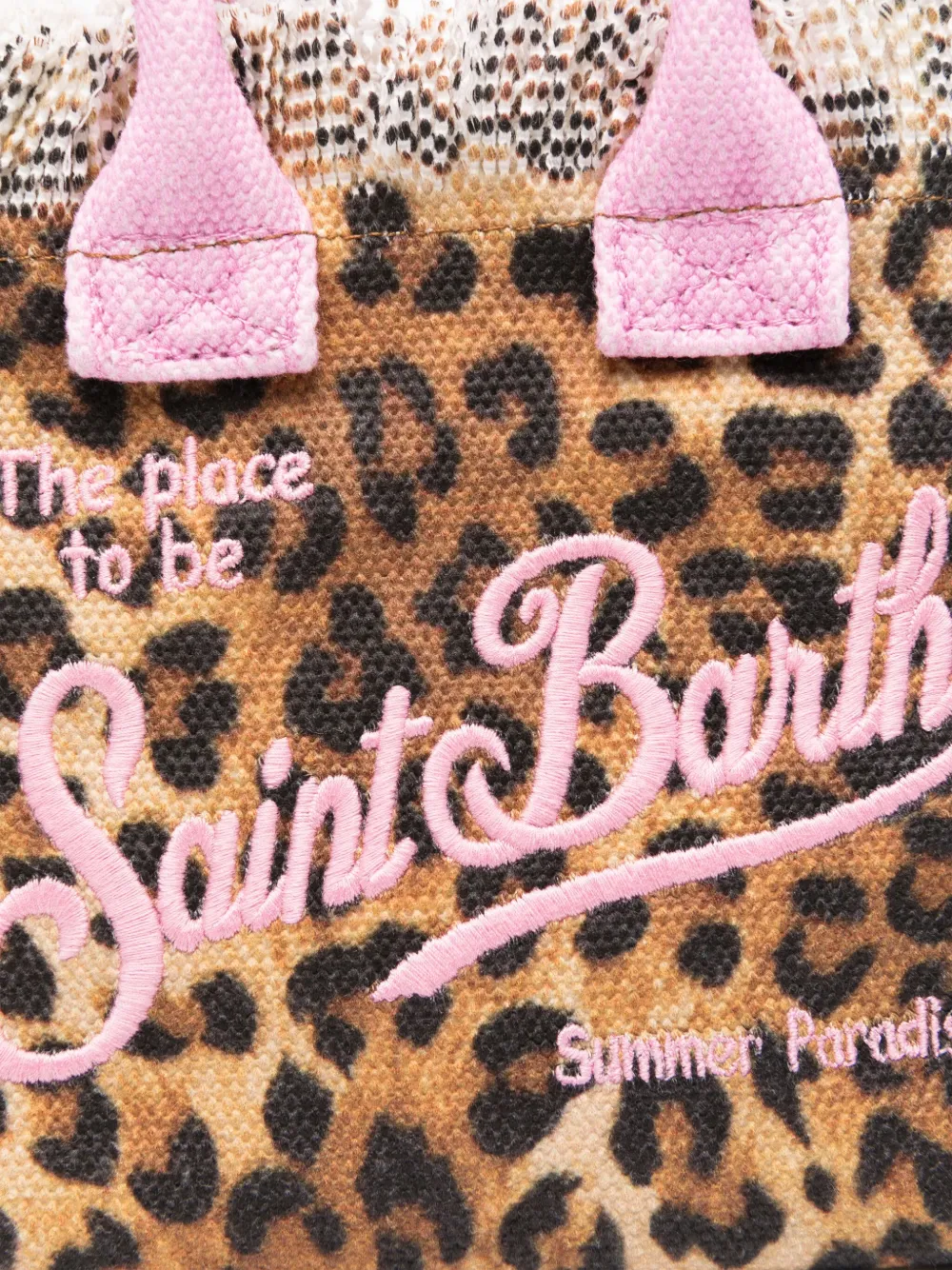 MC2 Saint Barth Kleine Vanity shopper Bruin
