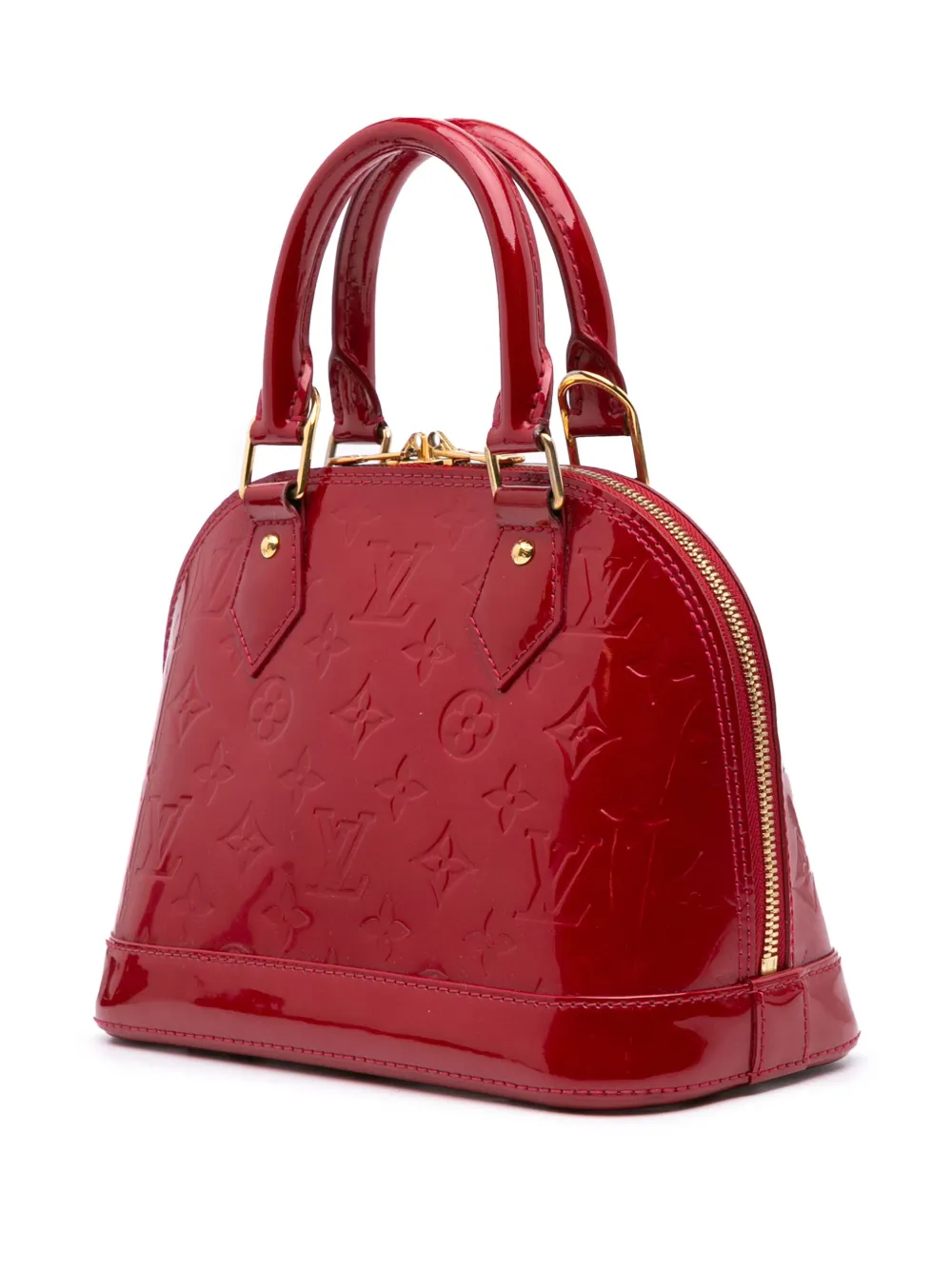 Louis Vuitton Pre-Owned 2012 Monogram Vernis Alma BB satchel | Pre-Owned | Image 2