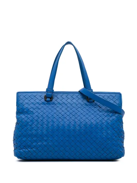 Bottega Veneta Pre-Owned 2012-2024 Nappa Intrecciato satchel