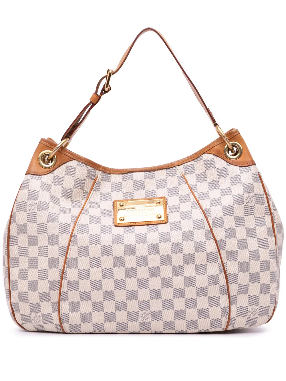 Louis Vuitton Pre-Owned 2007-2024 ダミエ アズール ガリエラ PM ショルダーバッグ - ホワイト Louis Vuitton Pre-Owned 2007-2024 ダミエ アズール ガリエラ PM ショルダーバッグ - ホワイト