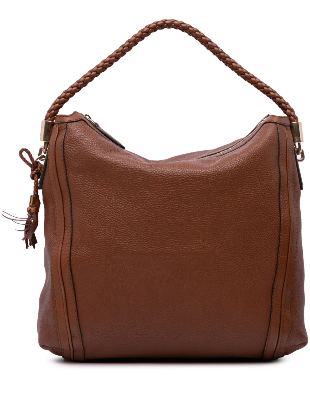 Gucci Pre-Owned 2016-2024 Large Calfskin Bella shoulder bag | Brown | Image 1