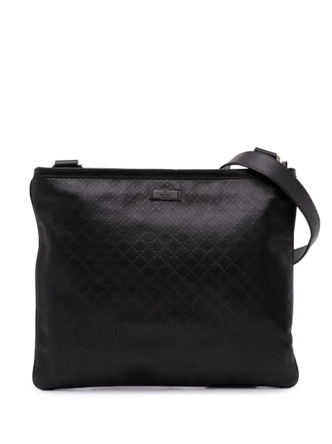 Gucci Pre-Owned bolsa crossbody Diamante Hilary Lux de piel 2016-2024