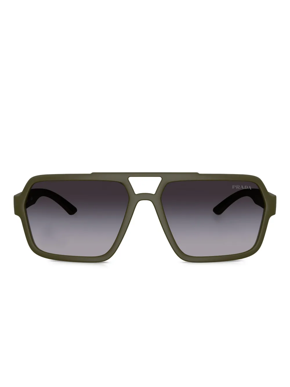 Prada Linea Rossa lentes de sol estilo piloto | verde | Image 1