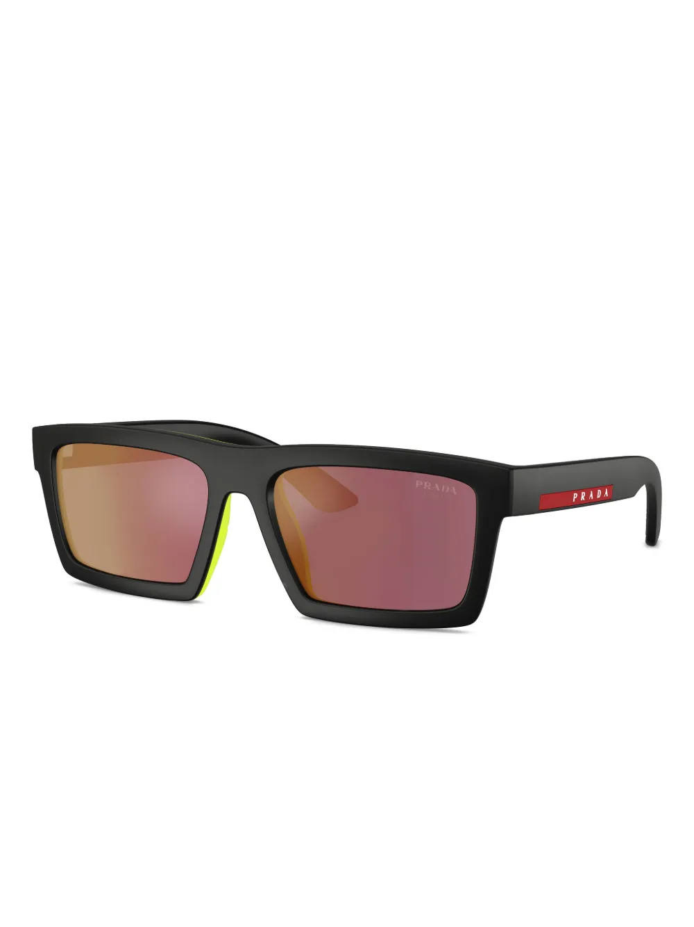 Prada Linea Rossa rectangle-frame sunglasses | Image 2
