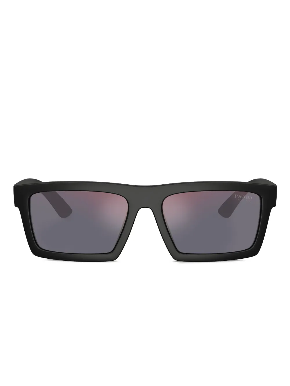 Prada Linea Rossa rectangle-frame sunglasses | negro | Image 1