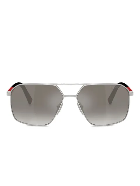 Prada Linea Rossa pilot-frame sunglasses