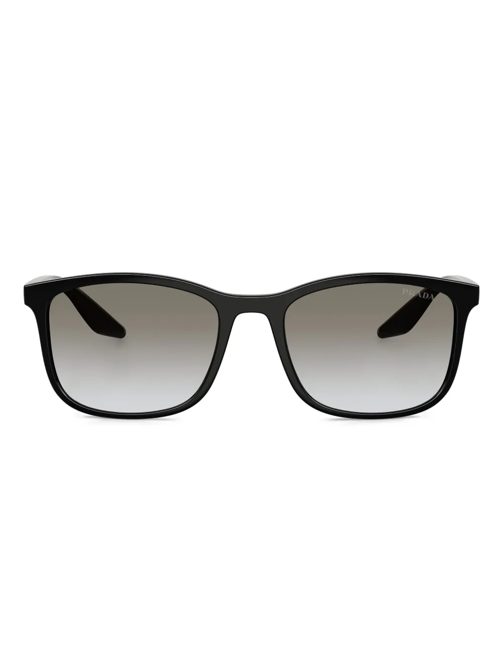 Prada Linea Rossa square-frame sunglasses | negro | Image 1