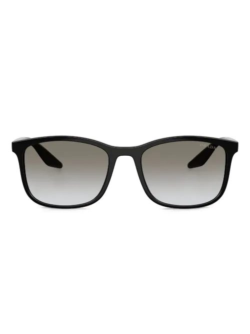 Lunettes de soleil à monture carrée - Prada Linea Rossa - Modalova