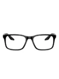Prada Linea Rossa rectangle-frame glasses - Black