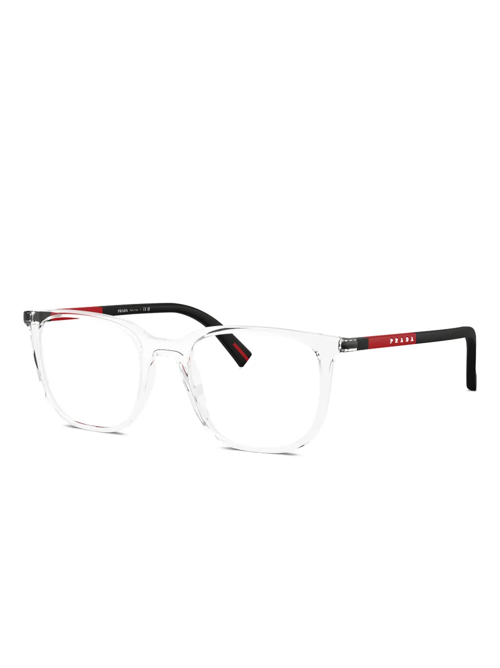 Prada Linea Rossa lunettes de vue à monture transparente | Image 2