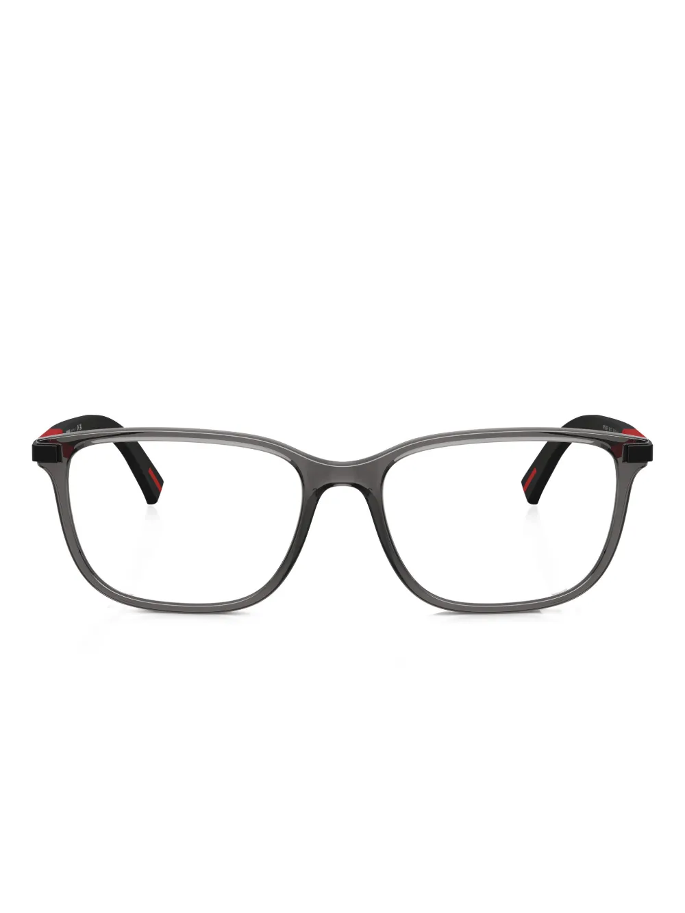 Prada Linea Rossa rectangle-frame glasses | gris | Image 1