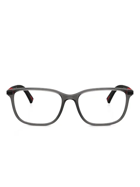 Prada Linea Rossa rectangle-frame glasses