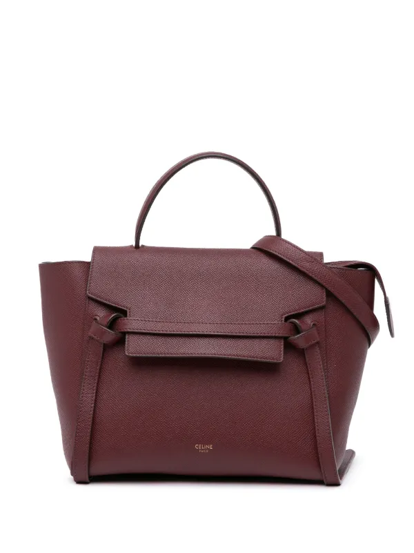 Céline Pre-Owned 2013 マイクロ グレインカーフ ベルトバッグ Céline Pre-Owned 2013 マイクロ グレインカーフ ベルトバッグ