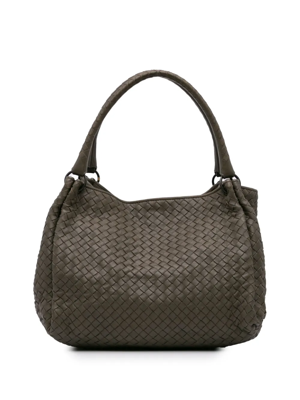 Bottega Veneta Pre-Owned 2012-2024 Nappa Intrecciato Parachute tote bag | Grey | Image 1