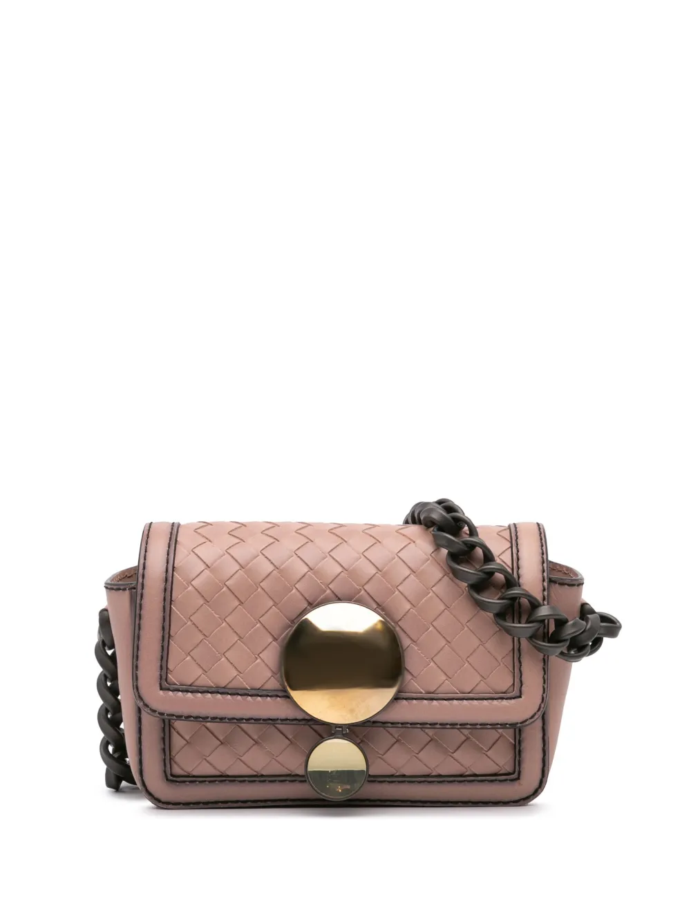 2012-2024 Nappa Intrecciato Mirror Lens shoulder bag