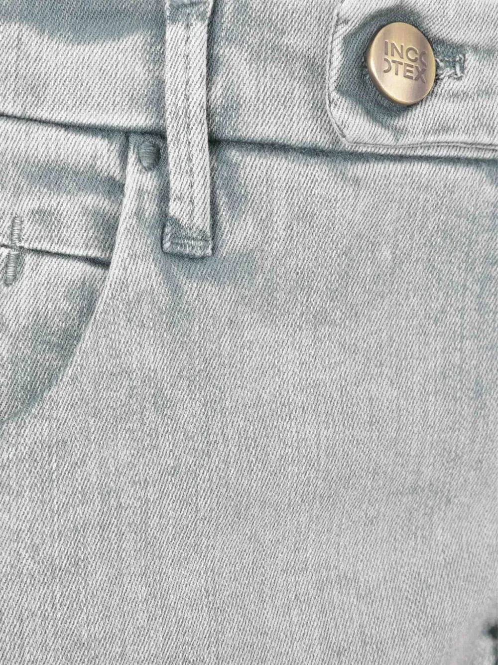 Incotex Jeans met logopatch Blauw