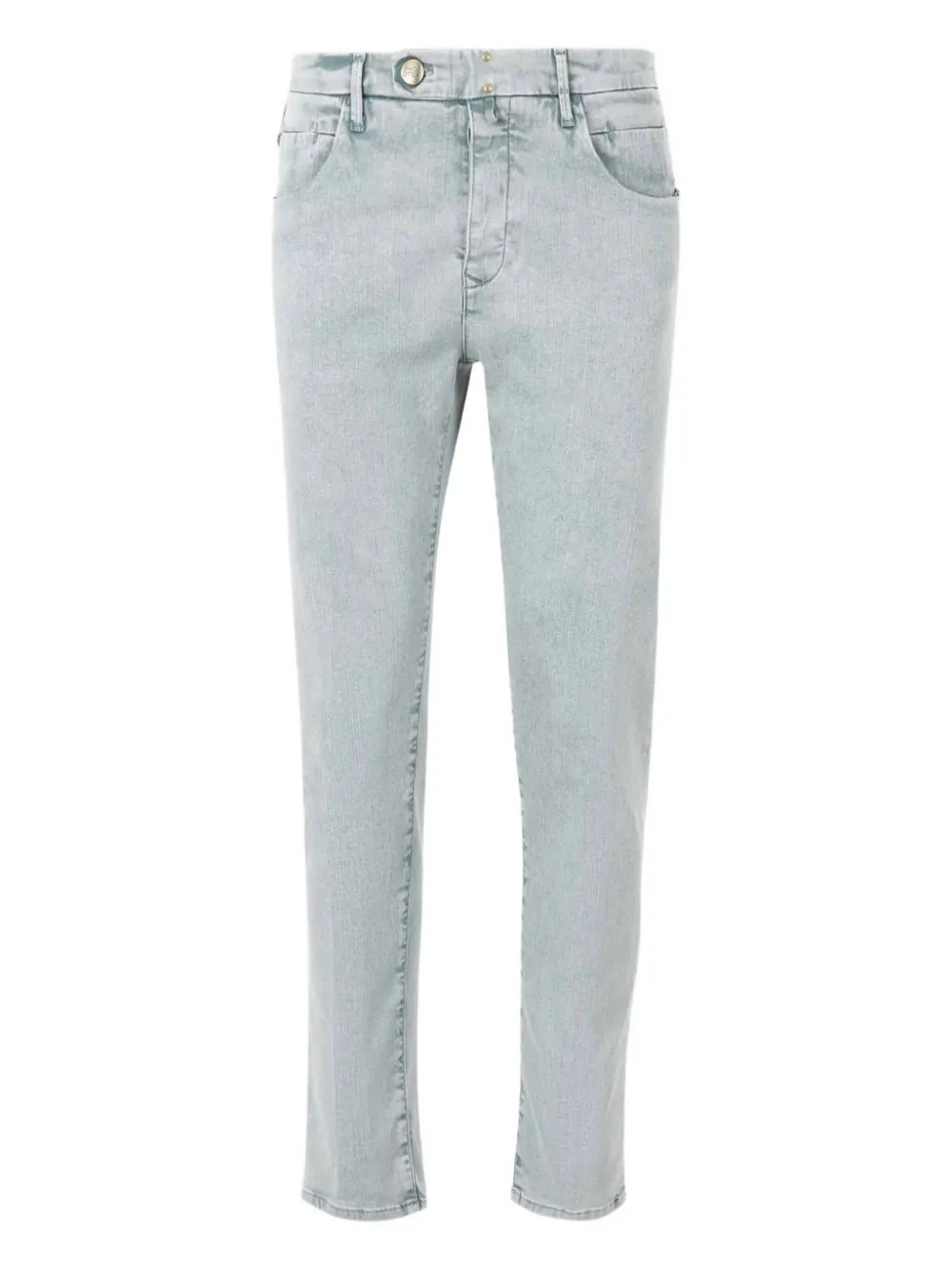 Incotex Jeans met logopatch Blauw