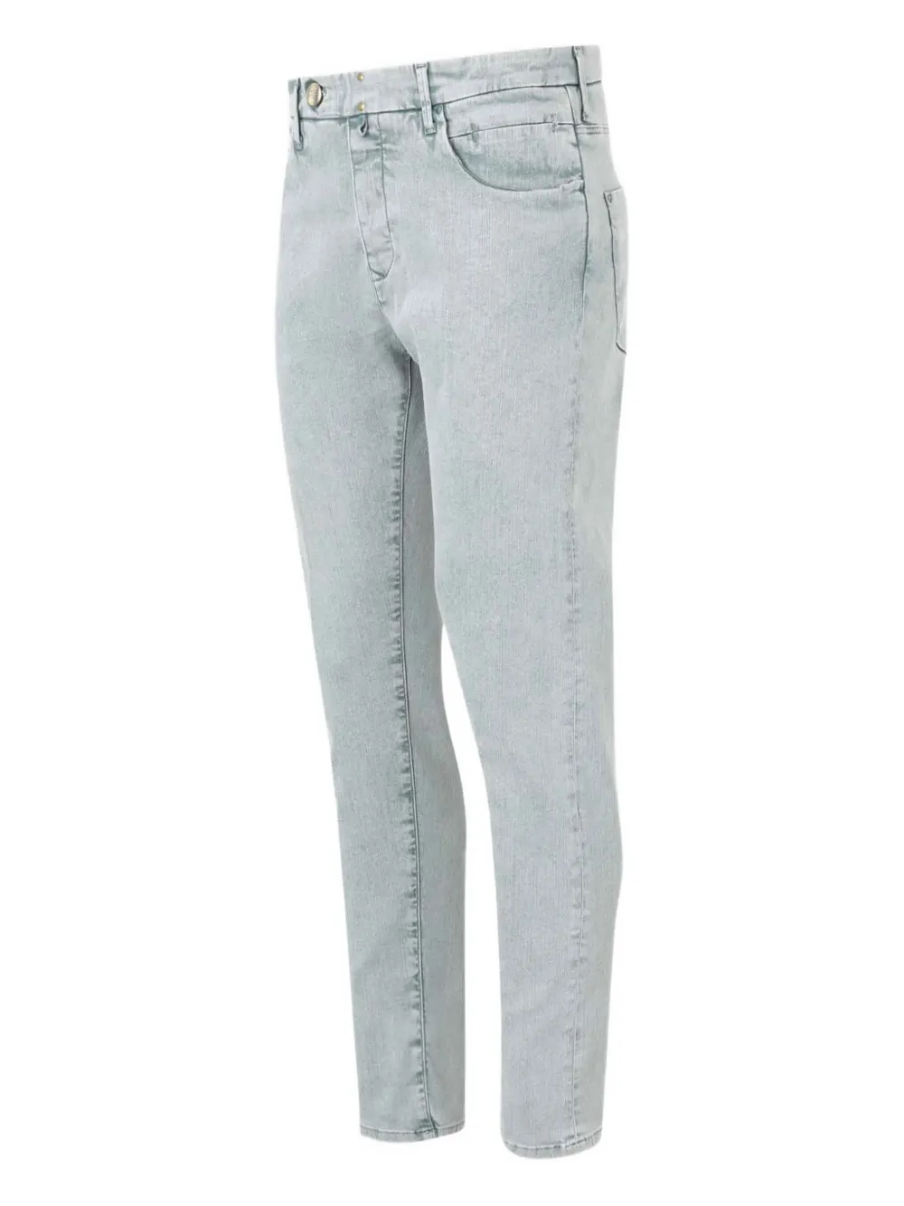 Incotex Jeans met logopatch Blauw