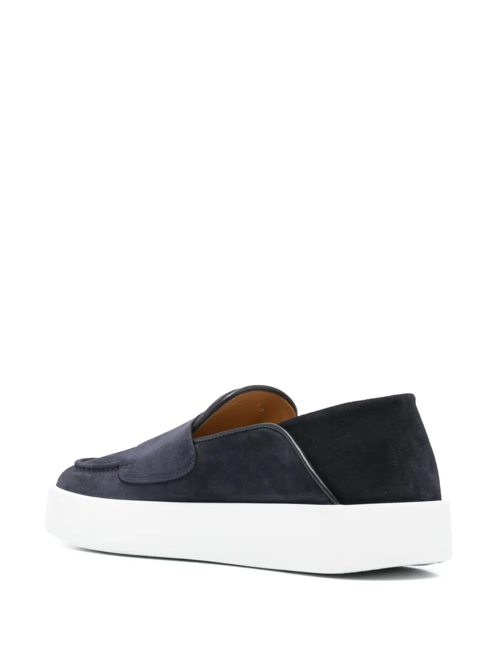Barrett Suède sneakers met dubbele gesp Blauw