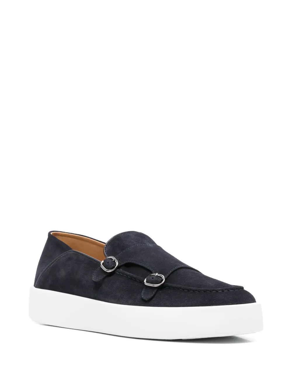 Barrett suede double-buckle sneakers | Low-Tops | Image 2