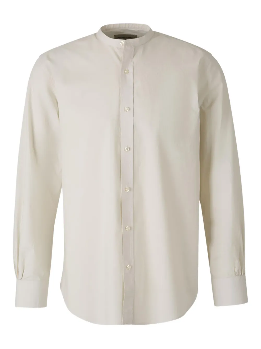 Officine Generale Gaspard Mao overhemd Beige