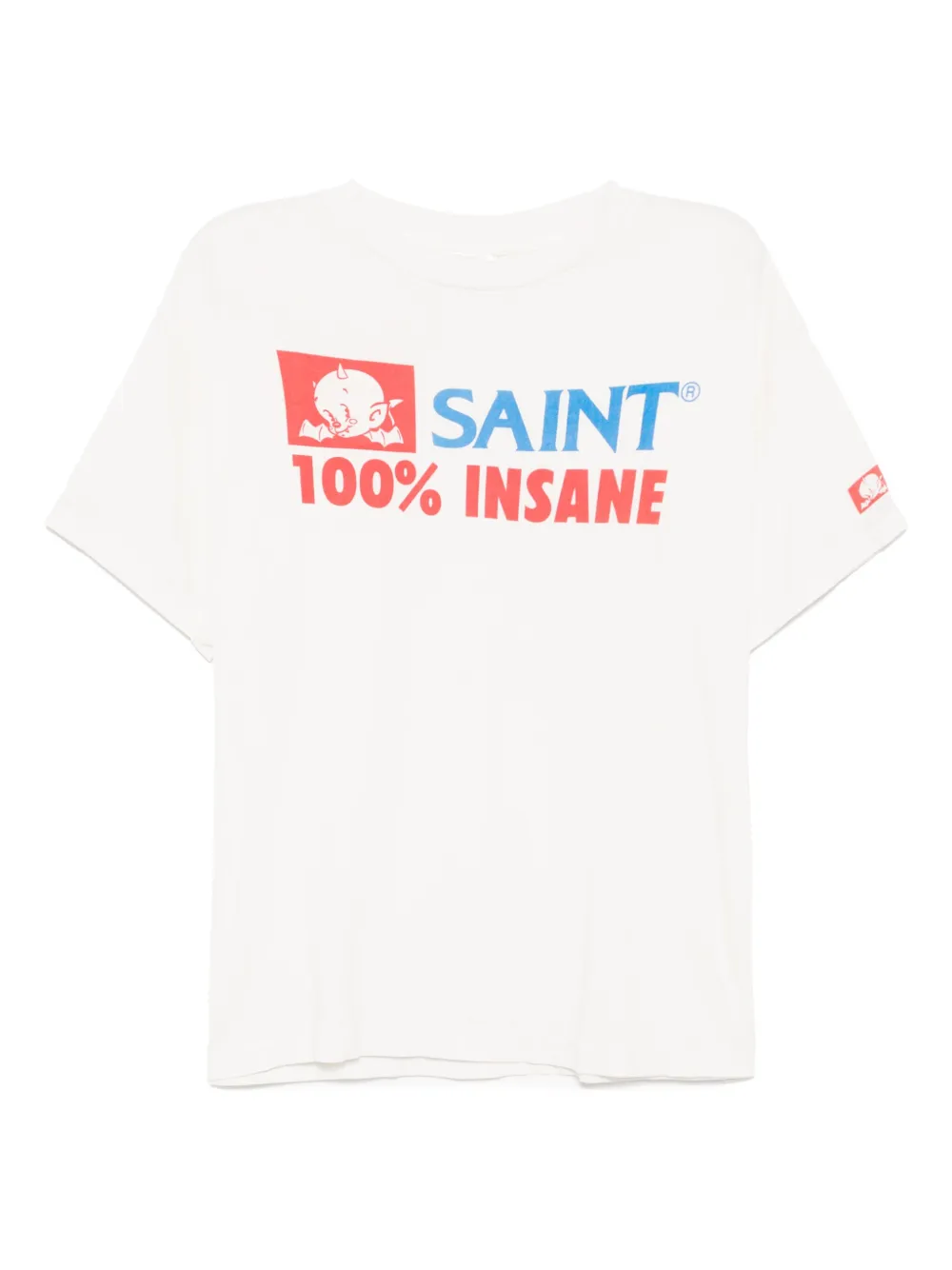 SAINT MXXXXXX playera con estampado gráfico | blanco | Image 1