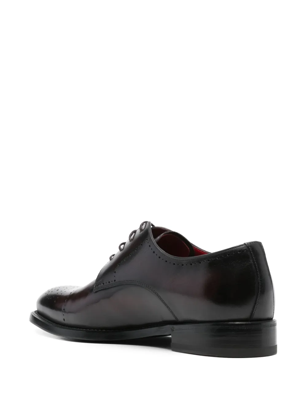 Barrett leather derby shoes Brown