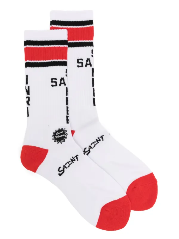 国内発送☆Saint Mxxxxxx☆SOCKS/SIT DOWN/WHITE SAINT Mxxxxxx（セントマイケル）2025SS ソックス SM-HR8-0000