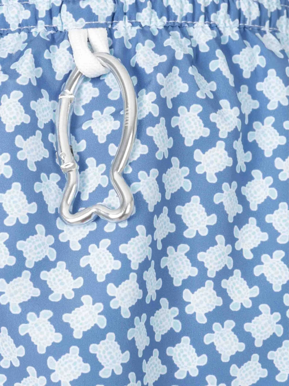 Shop Fedeli Madeira-printed Swim Shorts In Blue
