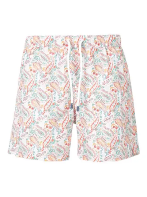 Fedeli paisley-print swim shorts