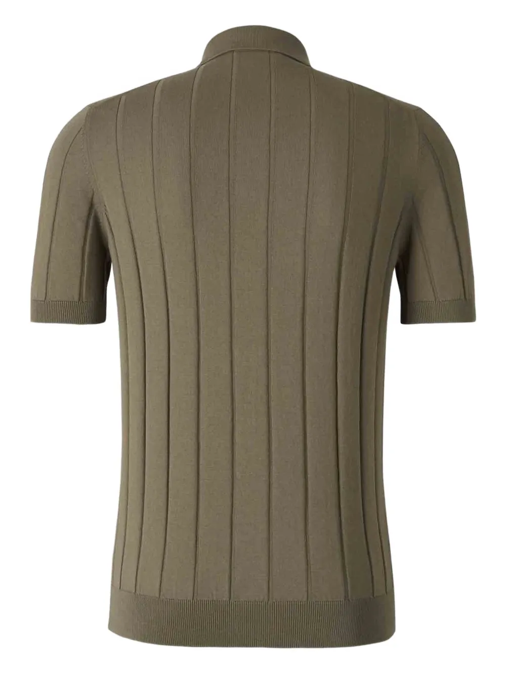 Gran Sasso ribbed button polo shirt | Cardigans | Image 2
