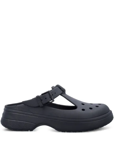 Crocs buckle-strap clogs