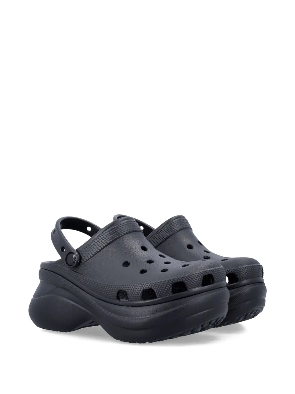 Crocs Bae platform clogs Black