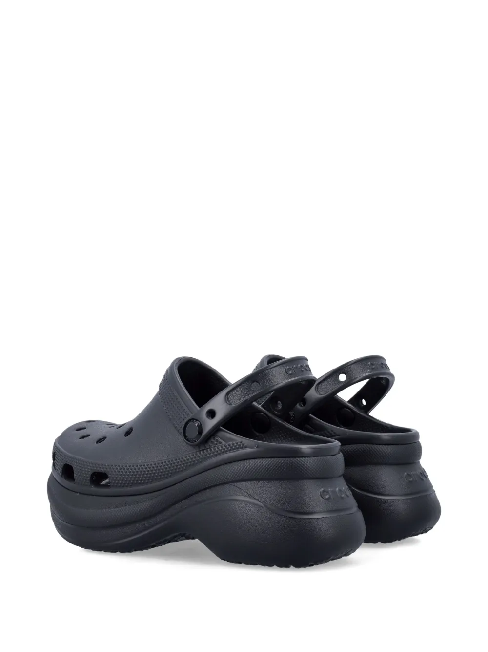 Crocs Bae platform clogs Black