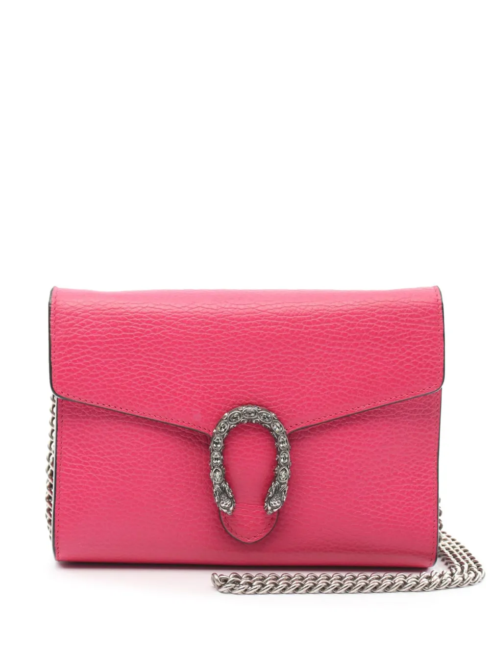 Gucci Pre-Owned Borsa a tracolla Dionysus mini in pelle con catena 2016 ad oggi | rosa | Image 1