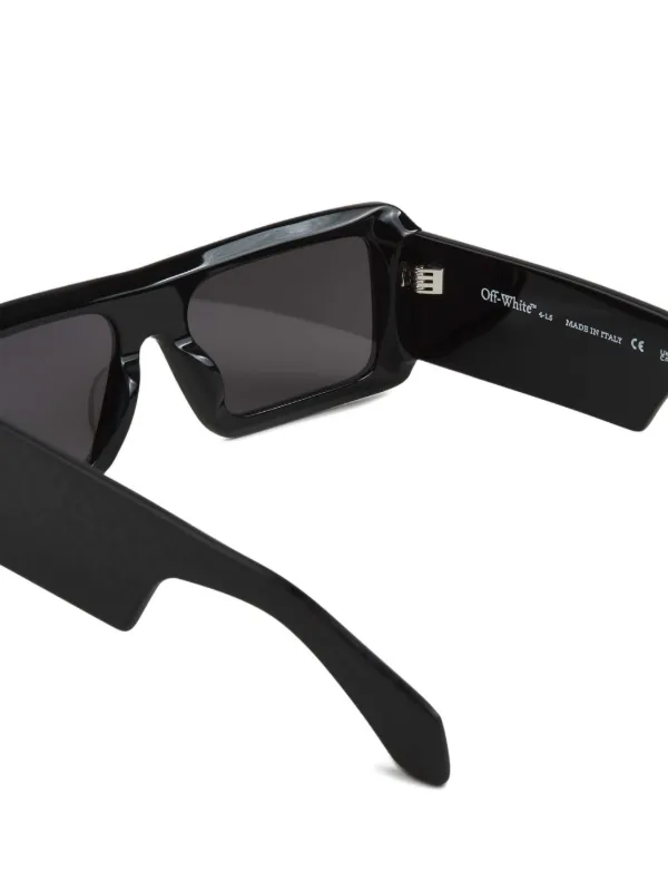 Off-White Eyewear Troy Sunglasses | Black | FARFETCH OM display picture 1