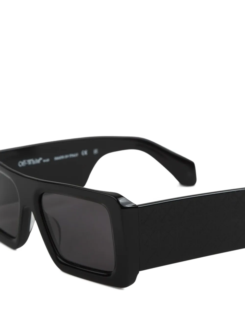 Off-White Eyewear Troy zonnebril Zwart
