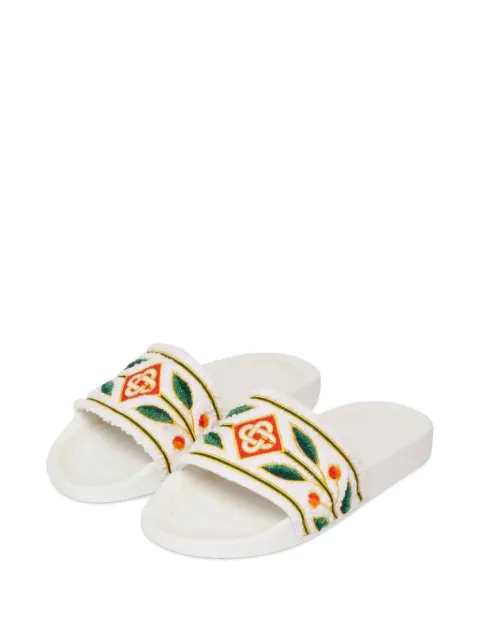 Casablanca men's Laurel terry slides