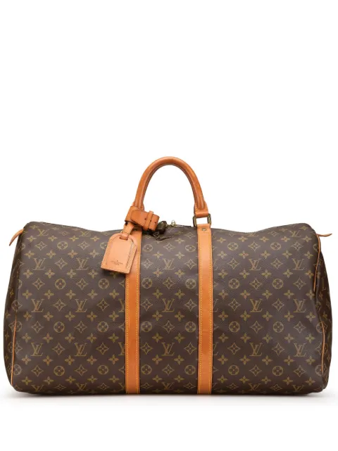 Louis Vuitton Pre-Owned 1989 Monogram Keepall 55 travel bag
