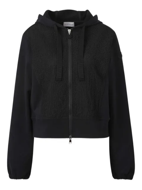 Moncler Felpa in cotone con cappuccio
