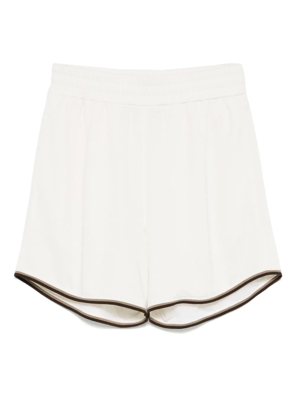 FENDI Trainingsshort met FF-jacquard Wit