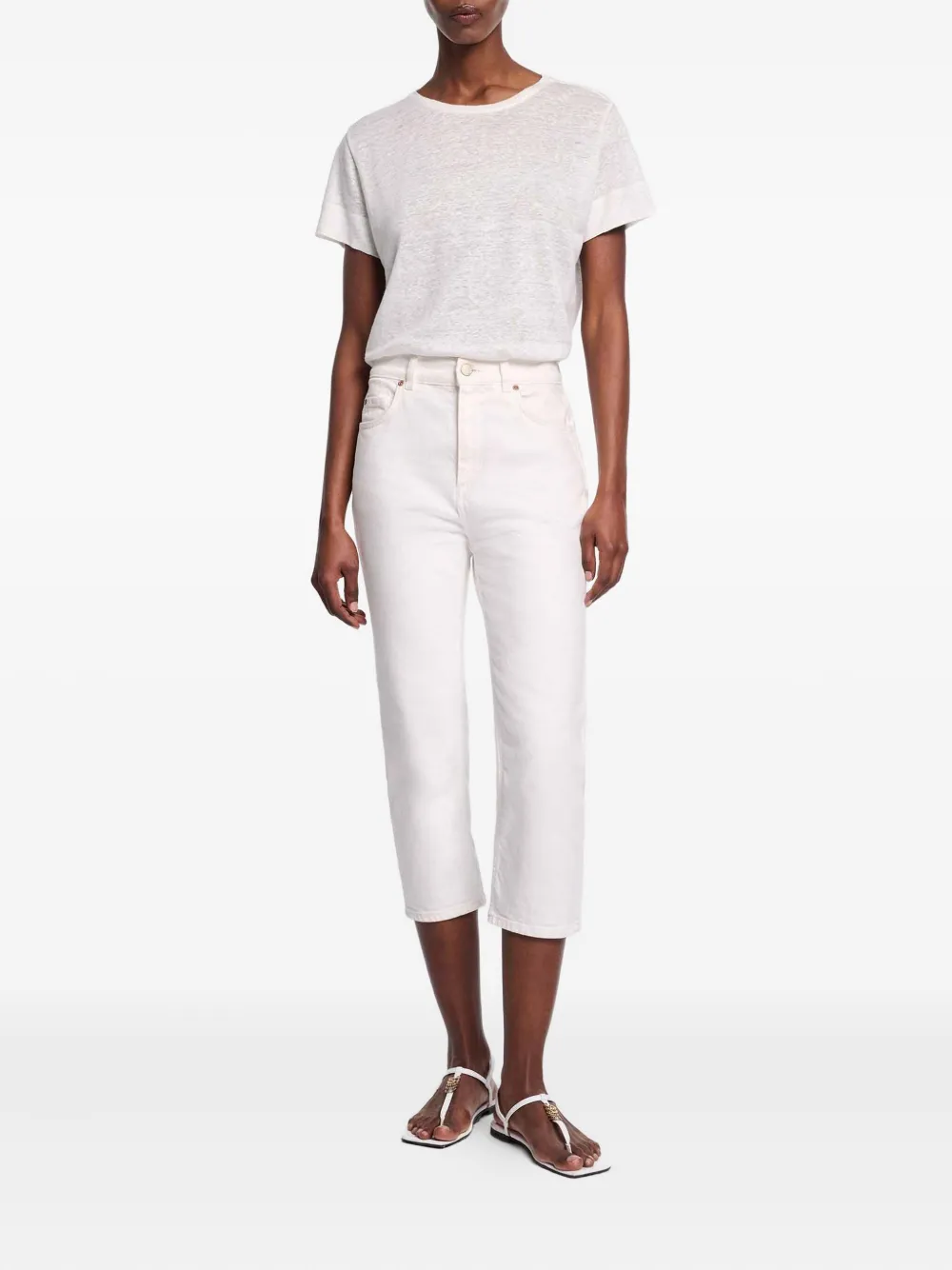 Shop Dorothee Schumacher Hemp T-shirt In Brown