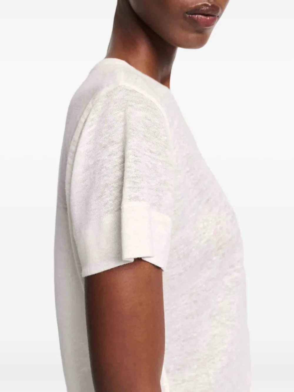 Shop Dorothee Schumacher Hemp T-shirt In Brown