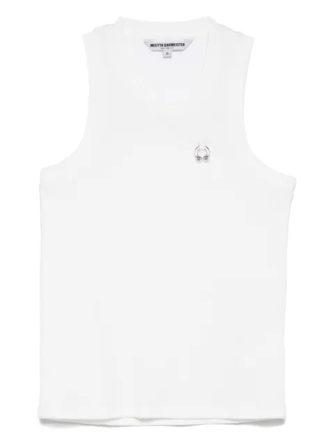 Melitta Baumeister pierced tank top