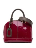 Louis Vuitton Pre-Owned 2011 Vernis Miroir Alma BB satchel - Red