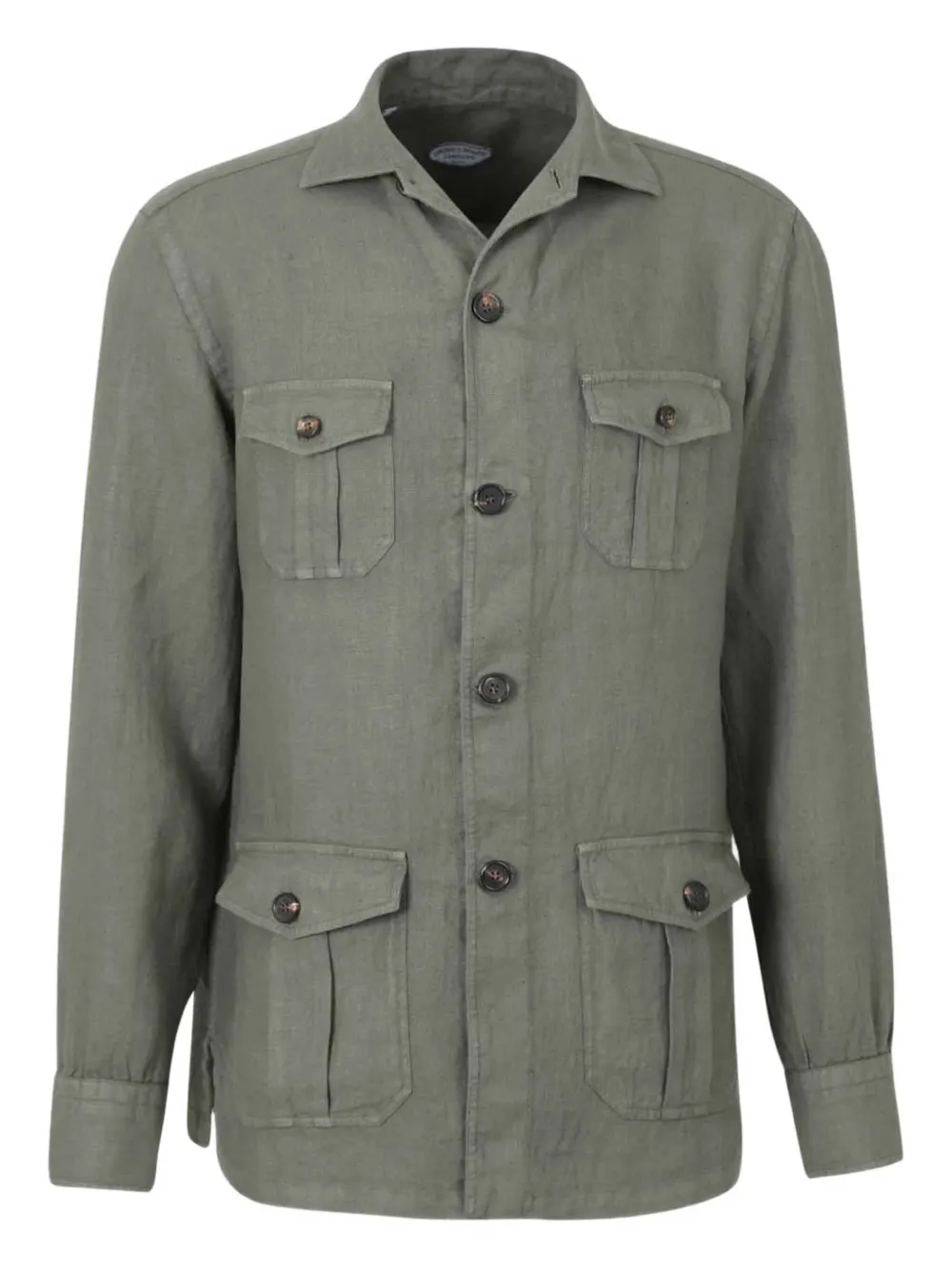 Vincenzo Di Ruggiero sobrecamisa con botones | verde | Image 1