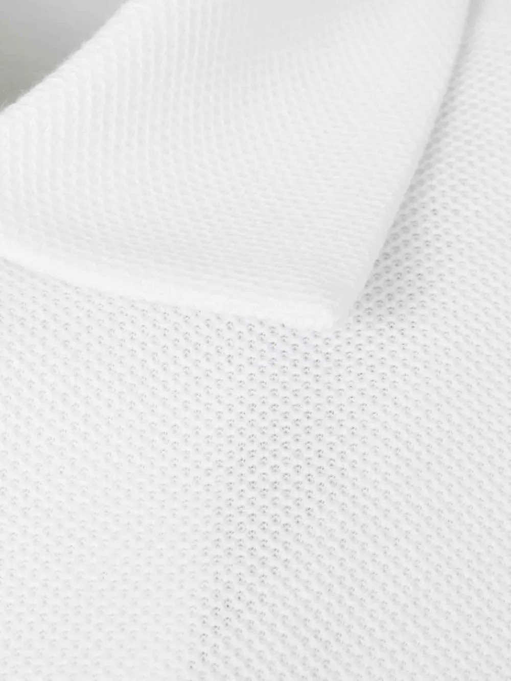 Zegna Piqué poloshirt Wit