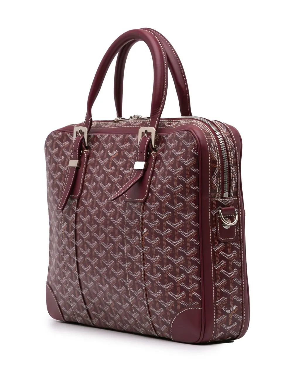 Goyard Pre-Owned 2000-2024 Goyardine Ambassade PM business bag | Pre-Owned | Image 2