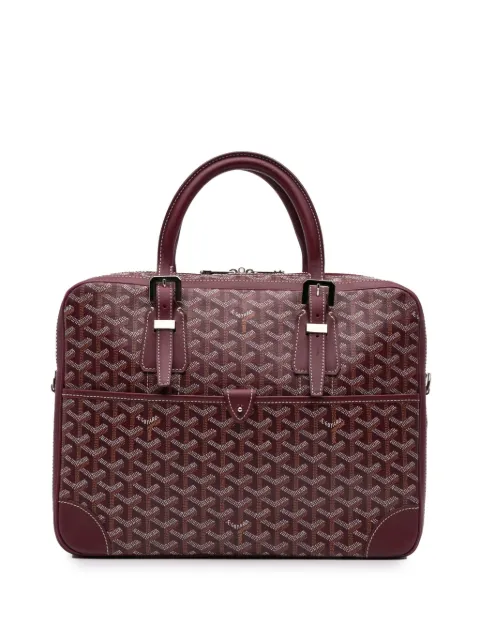 Goyard Pre-Owned 2000-2024 Goyardine Ambassade PM business bag